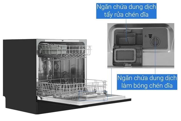 Máy rửa chén bát độc lập Comfee CDW-8F60RB